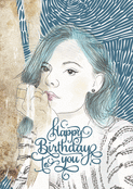 Portrait styl&eacute; pour un anniversaire unique